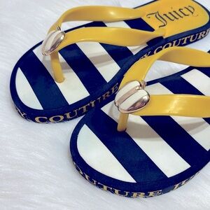 Juicy Couture Flip Flop Like New Excellent Condition